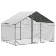 200x300x194cm Large Metal Walk-in Chicken Coop Cage