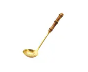 Soup Colander Food Grade Rust-proof Stainless Steel Noodle Spoon Colander Skimmer Spoon Gadget Kitchen Supplies -G