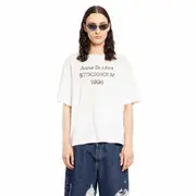 [ACNE STUDIOS] Maglietta con logo 1996 White