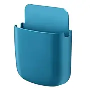 Wall Mounted Storage Box Remote Control Storage Case Mobile Phone Plug Holder