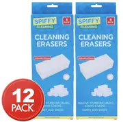 12 pcs Magic Cleaning Eraser Cleaner Power Easy Sponge Home Dirt Remover