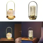 Bedside Lamp Portable Dimming Touch Lamp for Restaurant Office Living Room