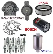 Tune Up Kit Filters Cap Spark Plugs Wire For CHEVROLET BLAZER V8 5.7L; 4WD 1994 (for: Chevrolet)