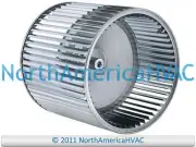 Universal Squirrel Cage Blower Wheel 10.5 x 8 x .5 Counter Clockwise CCW Convex