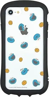 Gourmandise Sesame Street SSM-104B Hybrid Clear Case Compatible with iPhone SE (3rd Generation/2nd Generation) / 8/7 / 6s / 6 (4.7 Inch)