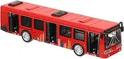 SUPVOX Pull Back Bus Model Car Toy 1:70 Scale Alloy Bus Toy Boys and Girls Battery Fun for Boys