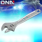 10" CHROME VANADIUM 1-1/4" JAW OPENING ADJUSTABLE WRENCH SPANNER REPAIR TOOL