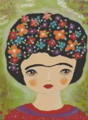 Buy 2 Get the 3rd FREE, Art PRINTS, Wall Art, Frida, Folk Art , Naive Art