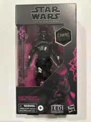 STAR WARS BLACK SERIES - ELECTROSTAFF PURGE TROOPER + FREE SHIPPING NIB