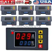 DC12V LED Timer Delay Relay Programmable Cycle Timer Switch Relay Module 1Pcs