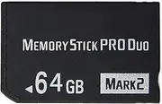 SHEAWA High Speed Memory Stick MS Pro Duo Memory Card for Sony PSP and Cybershot Camera (64GB)