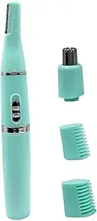 DECOMELODY 1 Electric Eyebrow Trimmer Nose Hair Remover Facial Hair Removal for Women Men Battery-powered Shaver Single Blade Razor