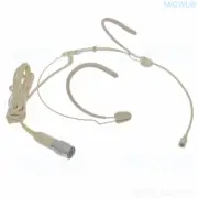New Omni Headset Microphone for Audio-Technica Wireless mini Hirose-4Pin Lock