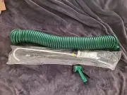 50' Coil Hose & Gutter Fluse Set Rain Gutter Hydro-Blaster Washer & Sprayer