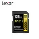 Lexar雷克沙 Professional 2000x SDXC UHS-II 128GB V90 記憶卡 GOLD系列