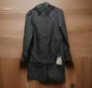 The North Face Daybreak 2024 NF0A86NYJK3 Rain Parka Womens Extra Small Black NWT