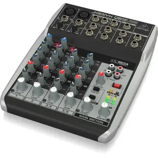 德國 Behringer 耳朵牌 XENYX Q802USB 8軌USB混音器 DJ 專業錄音 802