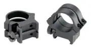 Weaver Rifle Scope Mount Detachable Rings Quad Lock - 1 Inch Matte Durable High