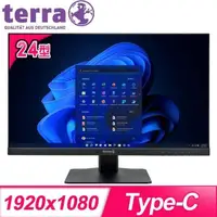 在飛比找PChome24h購物優惠-terra 德國沃特曼 2448W V3 24型 IPS不閃