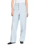 Sandro Carpenter Jeans in Light Blue