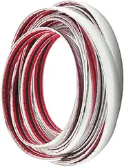 DRESSOOS Metal Car Window Trim Strip 15M Length x 15mm Width Silver Waterproof Noise Isolator Anti-corrosion High Temp Resistant