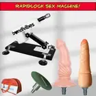 NEW AUTOMATIC THRUSTING DILDO SEX MACHINE | SUCTION CUP ADAPTER | CARRY BAG