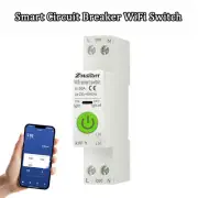 Smart WiFi Circuit Breaker Switch Energy Metering Timing Switch for Home H9P4