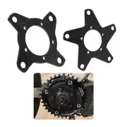 For Bafang Mid Drive Motor Chainring Adapter 104BCD Spider Cycling Black New Q3