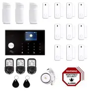 4G+Wifi App Control Wireless Home Security DIY Burglar House Office Alarm System