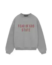 ESSENTIALS FEAR OF GOD KIDS FLEECE CREWNECK