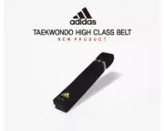 Adidas Master Deluxe Black Belt Taekwondo TKD Karate Judo BJJ Hapkido