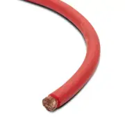 Rockford Fosgate RFW1R-51 51 Ft Spool, 1/0 Awg Frosted Red Wire, Full Spec