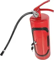 OFFSCH Fire Extinguisher Wine Cabinet Metal Wine Storage Present for Firemen Liquor Container Compact Design for Convenient Storage for Wine Bottles and Cups
