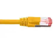 Cabac PATCH LEAD CAT6A SHIELDED YELLOW 5M PLC6AYL5