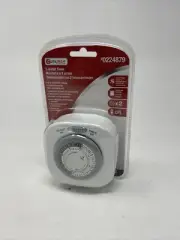 Utilitech 2-Outlet Timer #0224879 Up To 48 On/Off Settings