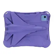 Shockproof Case with Plane Stand and Pencil Holder for iPad 10th 10.9" 2022 -Purple