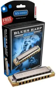 Hohner Blues Harp MS-Series 532BX-A Key of A Harmonica Made In Germany