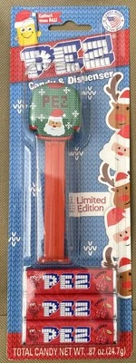 PEZ * Ugly Christmas Sweater Santa * NEW! On Card - Retired! - Rare!