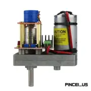 High Torque Servo DC 12V~24V 380kg.cm Steel Gear 3600Â° for Large Robot ASME-MXB