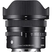 Sigma 17mm F/4 DG DN Contemporary - E-Mount Lens