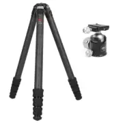 V314D Tripod Carbon Fiber Portable Professional with Ball Head for Video Camera