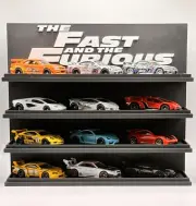 Hotwheels 3D Printed 12 Car Display Stand Fast And Furious Desk Or Wall