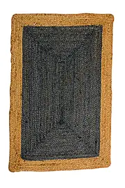 Phoenix Deep Grey Natural Fibre Jute Rug, Floor Rug, Area Rug- Jute Fiber, Sisal Rug, Natural Weave, Eco Friendly, Plant Based