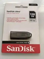 Sandisk Ultra USB 3.0 Flash Drive 128GB - seller in USA @a