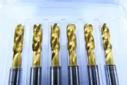 LOT ( 6 ) NEW STANLEY 1/4-28 SPL 3RS MP B TIN 17321A TAPS MACHINIST T00LS