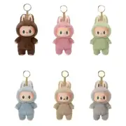 2024 POP MART LABUBU Monsters Macaron Plush Dolls Toy Figures Replica Keychains