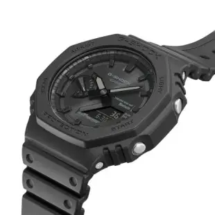 CASIO 卡西歐 G-SHOCK 極簡八角 太陽能電力智慧藍牙手錶 GA-B2100-1A1