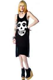 [Halfman Romantics] Miss Fur Knit One Piece Dress