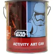 Tara Toys Star Wars Activity Art Can Paint Coloring Sticker Craft Kit