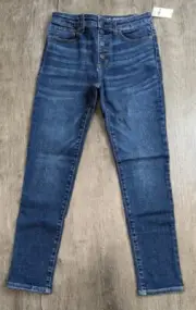 Gap Kids NWT $44.95 12Y buttoned jegging Ankle High Rise Jeans AK